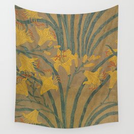 Day Lilies II by Walter Crane Wall Tapestry