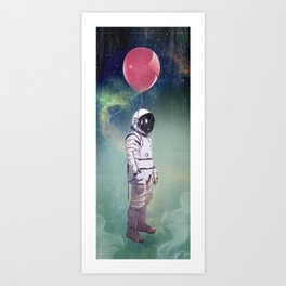 Red Balloon Art Print