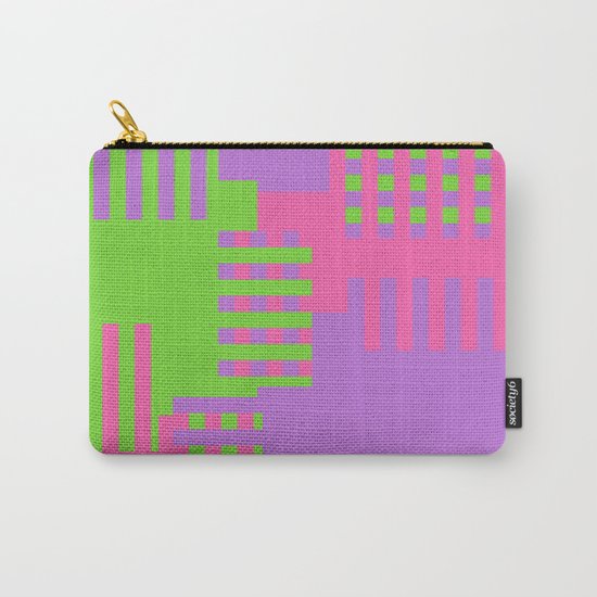 Colorful Abstract Q Carry-All Pouch