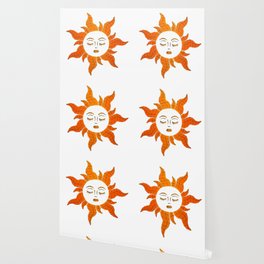Stylized Sun Wallpaper