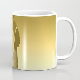 Gold Statue of Liberty Coffee Mug | America, Metal, Torch, United State, Sightseeing, Architecture, Manhattan, Travel, Flame, Culture 