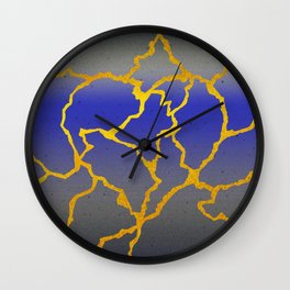 A Mended Heart Wall Clock