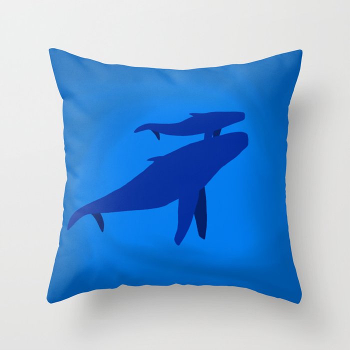 Mother and Child Throw Pillow