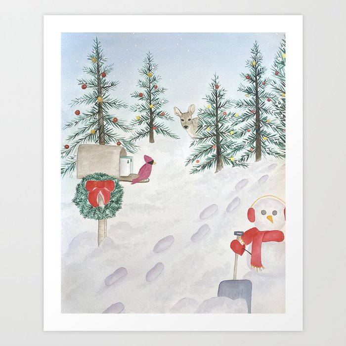 Everything Christmas Art Print