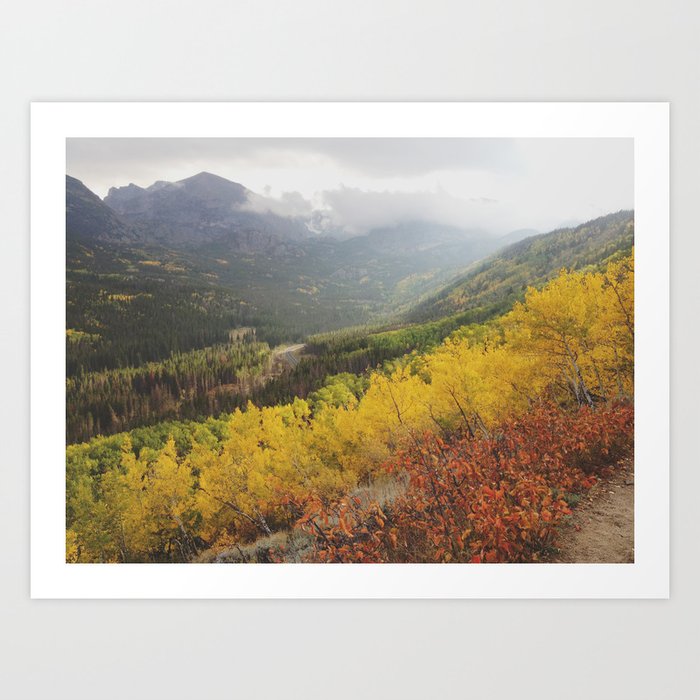 Rocky Mountain Colors Art Print