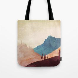 Abstract Mountainscape  Tote Bag