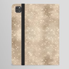 Glamorous Bling Soft Gold Luxury Pattern iPad Folio Case