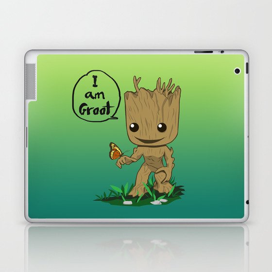 I am Groot Laptop & iPad Skin