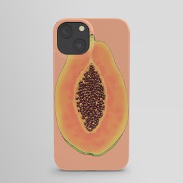 Papaya iPhone Case