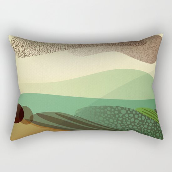 Sky of Birds. Rectangular Pillow