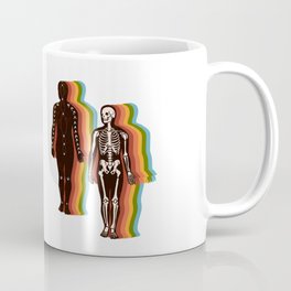 Retro Rainbow Meditations Coffee Mug
