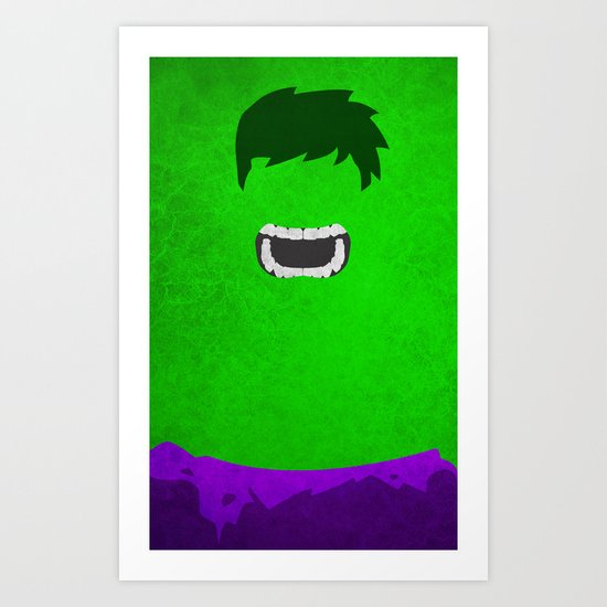 Hulk Art Print