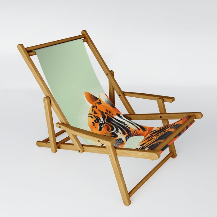 Wild Tiger  Sling Chair