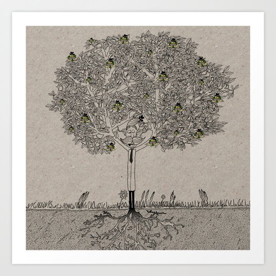 The Fatman Art Print