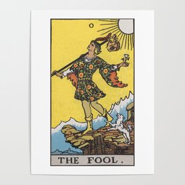 Tarot Card - The Fool Poster