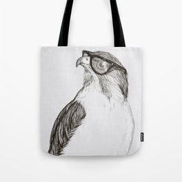 Hawk with Poor Eyesight Tote Bag