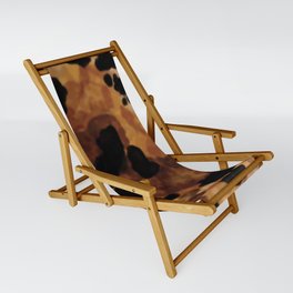 Tortoiseshell Watercolor Sling Chair