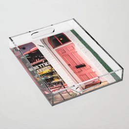 Small Town Arhcitecture Acrylic Tray