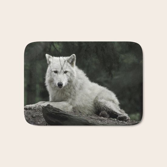 Wolf Bath Mat