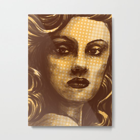sweet face Metal Print