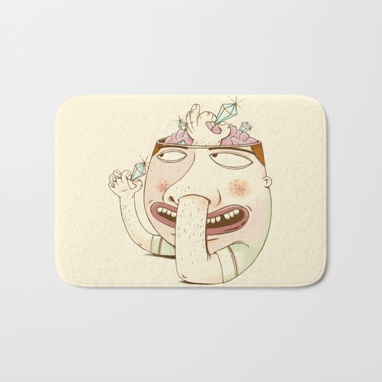 Diggin' for Diamonds Bath Mat