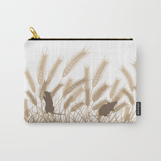 Mice In The Grain No. 2 Carry-All Pouch