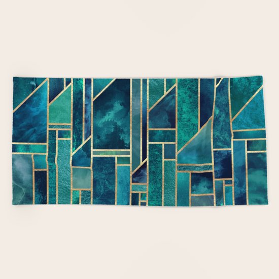 Blue Skies Beach Towel