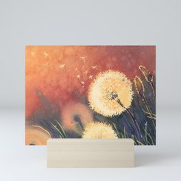 Dandelion Dust Mini Art Print