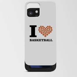 Love Basketball iPhone Card Case