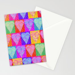Heart Wallpaper Stationery Cards