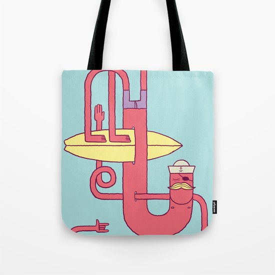 Go Surfing Tote Bag