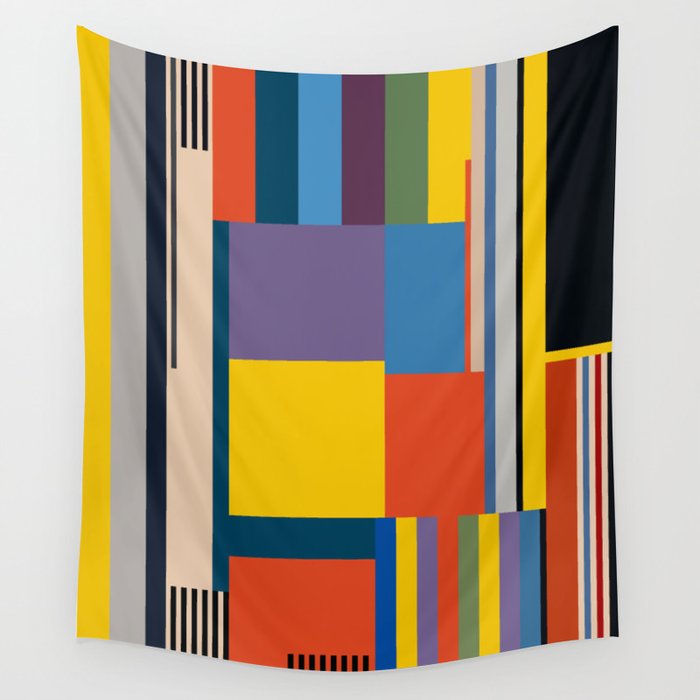 BAUHAUS RISING Wall Tapestry