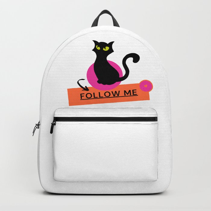 Cat follow me Backpack