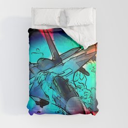 Aviation Fighter Jet pop Comforter