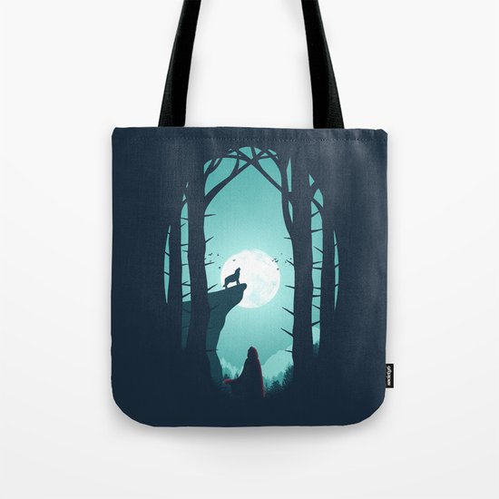 Full Moon Tote Bag