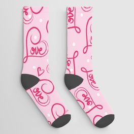 Valentine Hearts of Love Socks