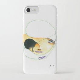In one ear and out the other iPhone Case