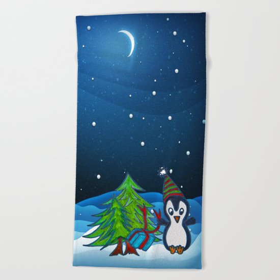 Christmas Gifts | Christmas Spirit | Kids Painting Beach Towel