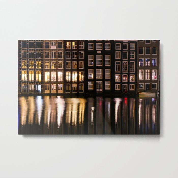 Amsterdam houses 2. Metal Print