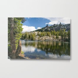 Kirkwood Lake, Eldorado National Forest, California Metal Print | Mountains, Lake, Landscape, Mountain, Alpine, Ross, National, Photo, Ca, America 