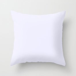 Futuristic Pastel Purple Solid Color Throw Pillow