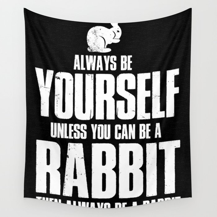 Cute Easter Bunny Wall Tapestry
