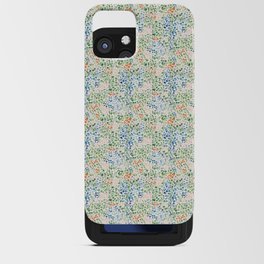 floral watercolor field iPhone Card Case