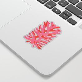 Sea Leaf: Matisse Collage Peach Edition Sticker