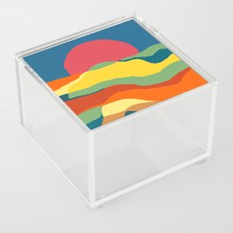 Moving earth Acrylic Box