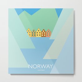 Norway Metal Print
