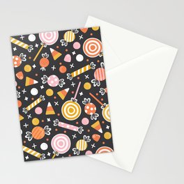 Cute Halloween Candy Stationery Card
