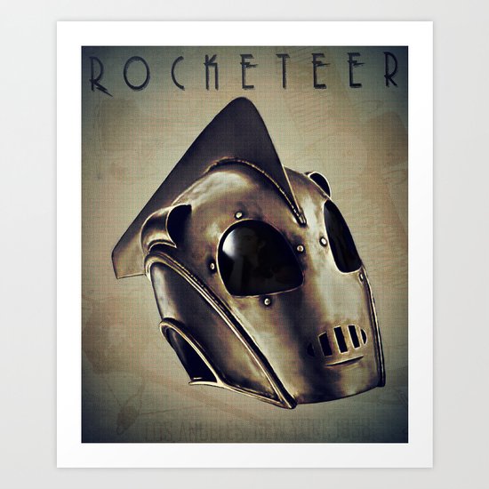 ROCKETEER! Art Print