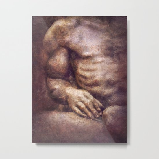 MASCULINE Metal Print