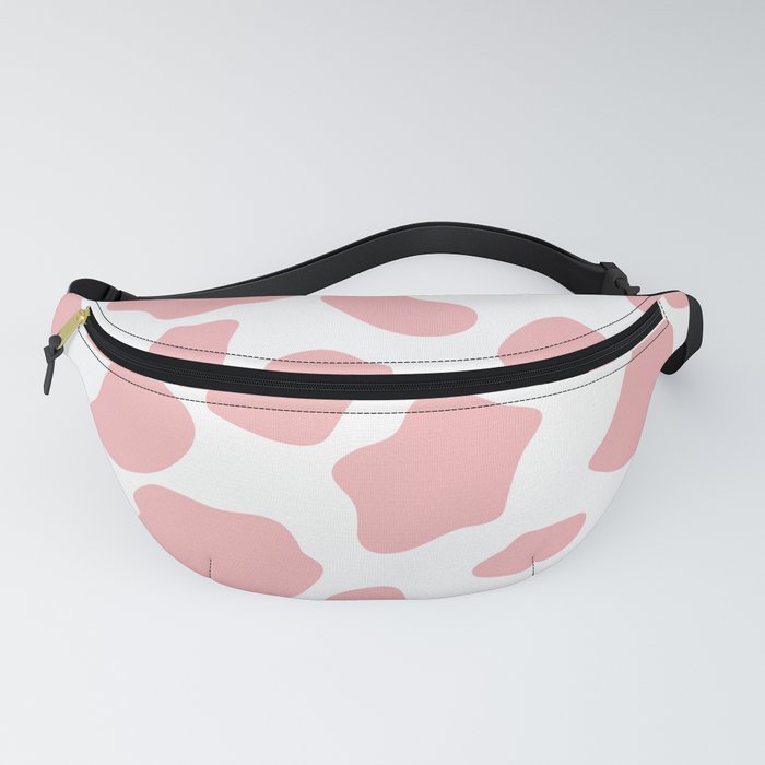 cow print - pink Fanny Pack